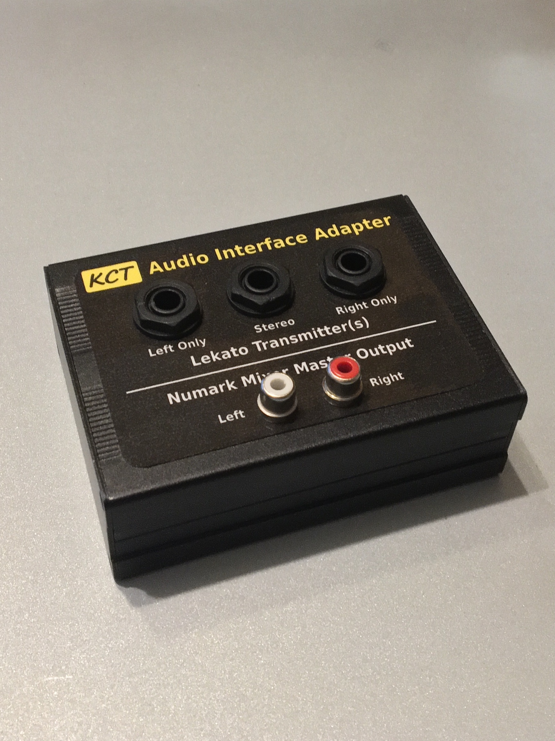 Numark to Lekato adapter